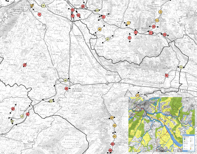 Agglo - Mesures linéaires