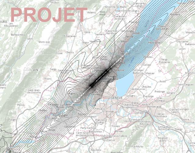 Courbes bruit avions entre 22 et 23 h - Pronostic 2022