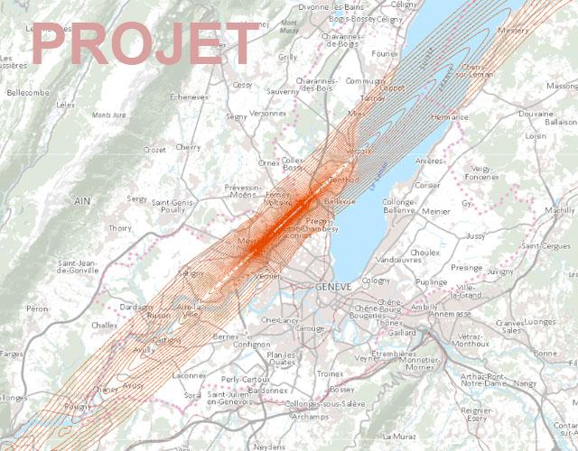 Courbes bruit avions entre 23 et 24 h - Pronostic 2022
