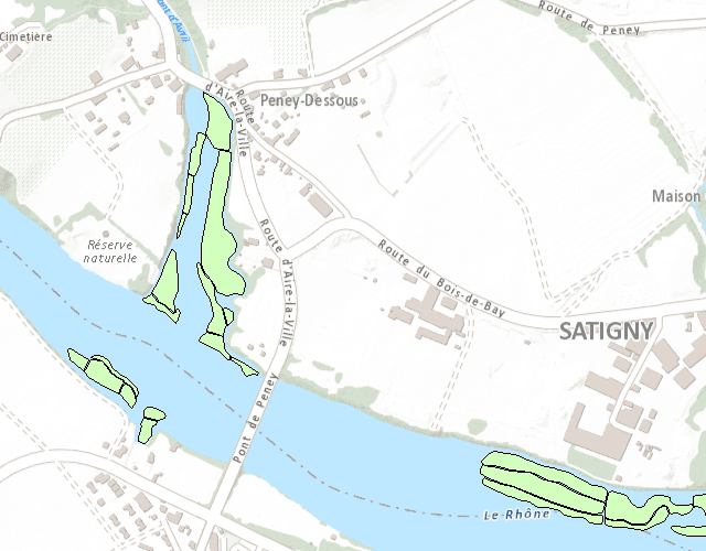 Macrophytes du Rhône - Herbier