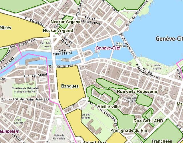 Zones de modération du trafic (20 ou 30 km/h)