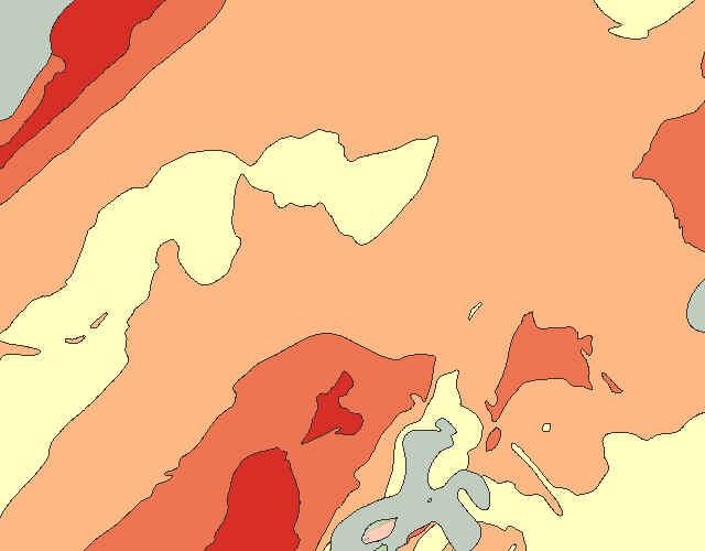 Conductivité thermique moyenne terrains quaternaires - Molasse