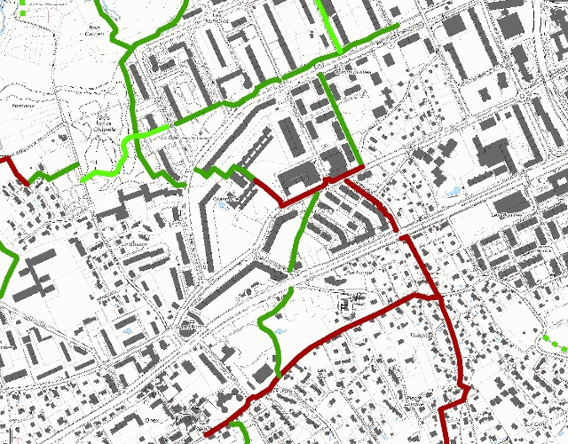 Réseaux piétons
